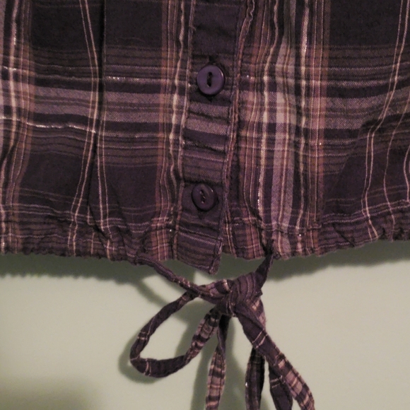 Plaid Smock Top - Picture 4 of 6